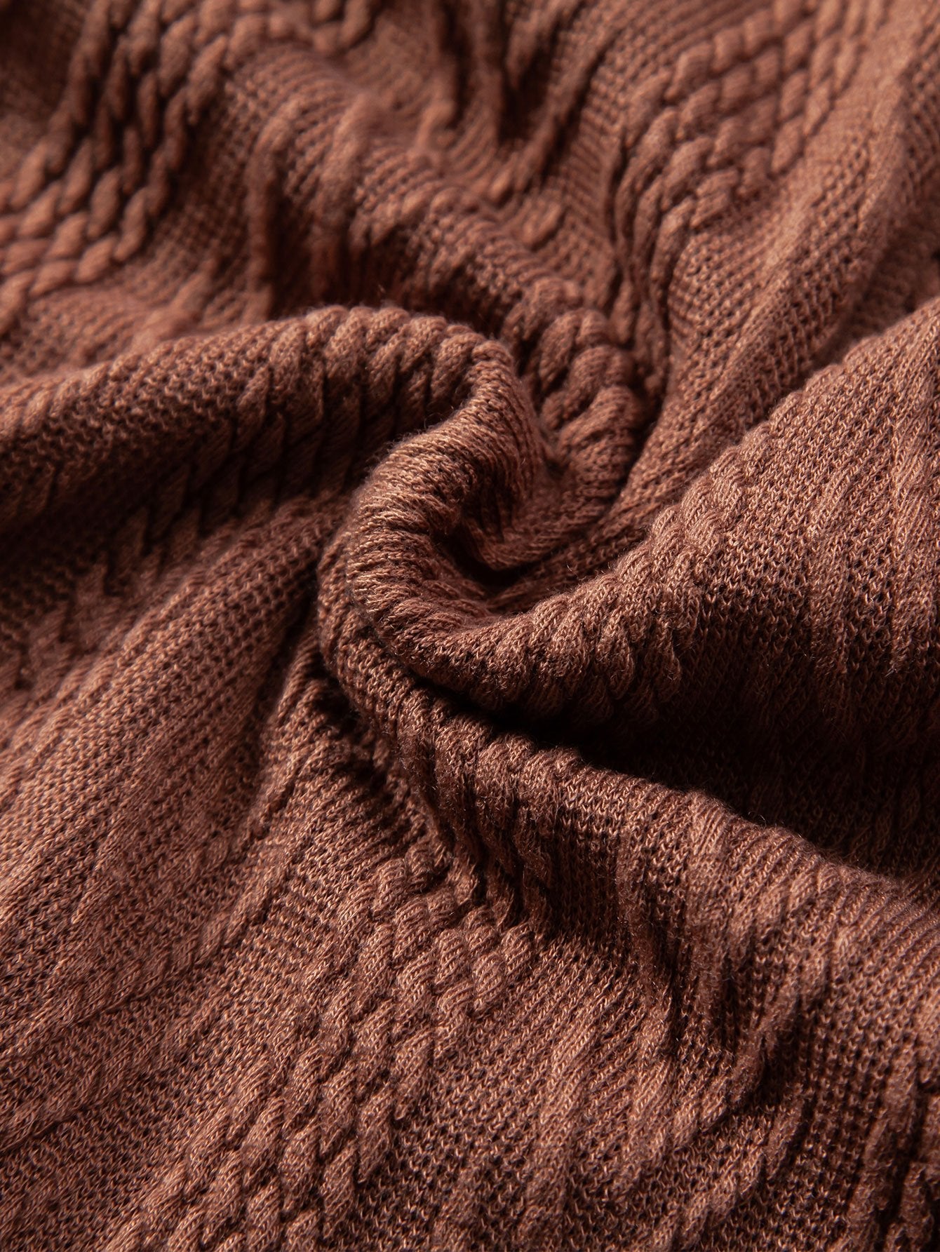 Chevron | Elegantní pletená pánská polokošile